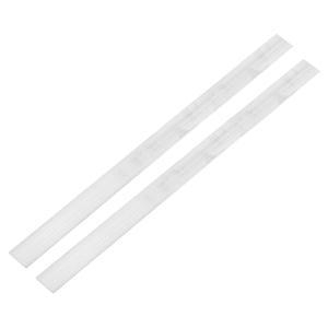 Uxcell Square Aluminum Flat Bar, 2Pcs 1/8" Thickness 1" Width 16" Length Square Aluminum Bar 6061 Aluminum Flat Plate, 3 x 25 x 406mm Solid Mill Stock