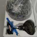 Small Tiffany Table Lamp Brown Dragonfly Style Stained Glass Desk Lamp 10X11.5 Inch Mushroom Table Light for Office Home Living Room Bedroom