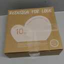 Homienly Deep Plate Set 6 PCS Reusable Dinner Plates Alternative for Plastic Plate Microwave and Dishwasher Safe Wheat Straw Plates for Kitchen Unbreakable 10 Inch Salad Plates for Outdoor (Multi)