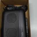 Portable Cassette Player Recorder with Bluetooth Transmitter, Small Cassette Tape Player with Headphone Jack, Build-in Speaker, Microphone Jack, Powered by AC Adapter or AA Battery (Sliver)