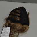 Baruisi Mens Mullet Wig 70s 80s Halloween Cosplay Costume Wigs for Fancy Dress,Light Brown