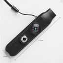 Multifunctional Survival Emergency Whistle for Kids with Compass Hiking Survival, Thermometer & Neck Lanyard | Emergency Safety Gear for Hiking, Camping, Kayaking, Boating, Climbing (obsidian black2pcs)