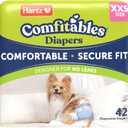 Hartz Comfitables Disposable Dog Diapers, Size XXS 42 count, Comfortable & Secure Fit, Easy to Put On, Super Absorbent Male and Female Diaper (Extra Extra Small)