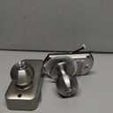 TEEHO TE003 Keyless Entry Keypad Door Lock with Handle, Electronic Digital Smart Deadbolt Locks with 2 Backup Keys, Door Knob with Code for Front Door Bedroom, Auto Lock, Easy to Install, Satin Nickel