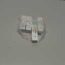 3 Outlet Adapter Extender, 3 Way Grounded Plug Splitter, 1 to 3 Plug outlet splitter, White, 4PACK