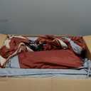 CAMPROS CP Tent 8 Person Camping Tents, Weather Resistant Family Tent, 5 Large Mesh Windows, Double Layer, Divided Curtain for Separated Room, Portable with Carry Bag (Red)