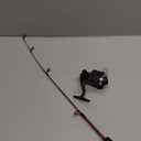 PLUSINNO Ultralight Winter Ice Fishing Rod Reel Combo 26/27/28 inch. Medium Light Fast Action Multi-Species Spinning Ice Fishing Pole Tackle Walleye Perch Panfish Bluegill-PP