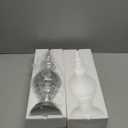 Christmas Snow Globe Lantern Snowflake Water Glittering Globe with 6H Timer Function Christmas Snow Globes 3 AA Battery Operated for Christmas Festival Decorations Gifts (Snowflake)