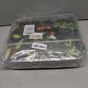 Washable Vintage Floral Christmas 3x5 Area Rugs Non Slip  Ultra Thin Soft Xmas Tree Green Berries Holly Branches Festive Winter Christmas Rug Accent Carpet for Kitchen Bedroom Entryway Dorm