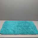 Smiry Bathroom Rugs Mat 30x20, Extra Soft Absorbent Chenille Bath Rugs, Non Slip Rubber Backing Machine Washable Quick Dry Bath Mats for Bathroom Floor, Tub, Shower, Home Decor Accessories, Turquoise