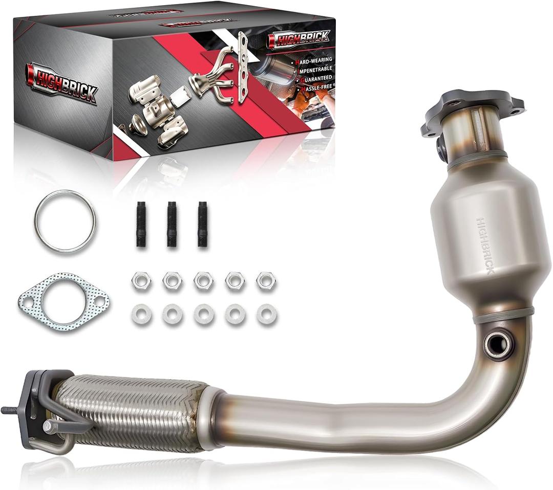 Catalytic Converter Kit Compatible with Terrain 2010-2017 L4 2.4L,Captiva Sport 2012-2015 L4 2.4L, Equinox 2010-2017 L4 2.4L (EPA Compliant)