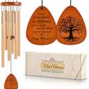 SteadStyle Retirement Gifts Wind Chime, Retirement Gift for Woman Men, Happy Retirement Gifts for Coworker, Nurse, Veterans, Teacher, Boss - Wind Chimes for Outside Garden Patio Backyard Porch