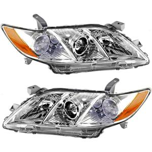 RAREELECTRICAL New Headlight Compatible With Toyota Camry Le Sedan 2007-2009 By Part Number 81130-06202 8113006202 81170-06202 8117006202 To2519105 To2518105