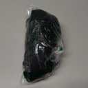 Artfish Women's Round Neck Long Sleeve Knit Ribbed Fitted Crop Top Casual Basic Shirts (X-Large, Black)