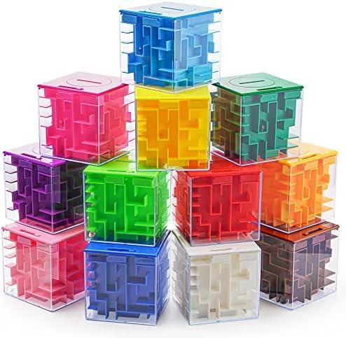 5 Pack Money Maze Puzzle Box for Cash Gift, Fun Ways to Give Money as A Gift, Great for Birthday, Valentine's