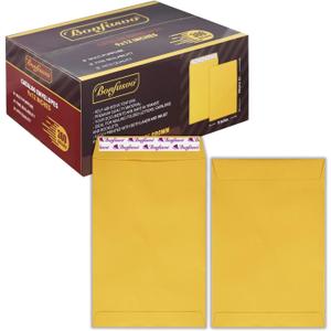 Bonfasvo 300 Pack 9x12 Brown Catalog Envelopes Peel & Seal Security Mailing Envelopes 120GSM Kraft Paper self Seal Envelopes for Invitations Papers Photos Documents Pictures Papers Files