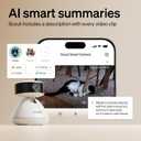 PETLIBRO AI Dog Camera Pet Camera Indoor with Phone App [Multi-Pet Recognition, Daily Activity Analysis & Smart Summaries] Cat Cam 360 View, 1080P Dog Cam Night Vision, 2-Way Audio Home Camera WiFi