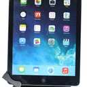 Desktop Anti-Theft Security Kiosk POS Stand Holder Enclosure with Lock & Key, Compatible with iPad air, iPad mini, Galaxy Tab, Note 10.1, 7-10 inch Tablets, Flip & Rotate Design, Black