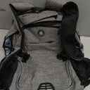 SHRRADOO Anti Theft Laptop Backpack Travel Backpacks with Combination Lock for Women Men High School College Backpack Computer Bag Fits 17 Inch Laptop,Black (Grey)