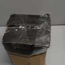 Chibery 3/8 Inch Inset Cabinet Hinges, 25 Pairs(50 Pack) Self Closing Flush Face Mount Hinges with Door Bumper, Variable Decorative Hardware for Bathroom, Furniture, Kitchen Cabinet Doors, Matte Black