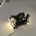 Motion Sensor Music Christmas Lights Outdoor Indoor, 108FT 300LED Christmas Tree Lights, Warm White Christmas String Lights for Tree Party Decorations