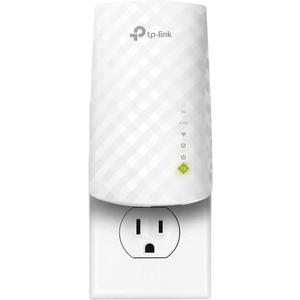 TP-Link WiFi Extender with Ethernet Port, Dual Band 5GHz/2.4GHz, Up to 44% More Bandwidth Than Single Band, Covers Up to 1200 Sq.ft and 30 Devices, Signal Booster Amplifier Supports OneMesh(RE220)