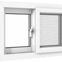 Vinyl Basement Slider Window,32" x 20" Basement Window,Removable Sliding Windows with Screen Windows,Featuring Double-Pane Insulated with Thermal Insulation Soundproof GlassWhite - Amazon.com