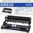 DR830 Drum Unit High Yield (Not Toner) Replacement for Brother DR-830 Drum Unit Black 1 Pack HL-L2400D HL-L2460DW HL-L2405W HL-L2465DW HL-L2480DW DCP-L2640DW MFC-L2820DWXL MFC-L2820DW Printer