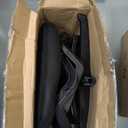 BestOffice | Ergonomic Office Chair | Mid-Back Swivel Desk Chair | Breathable Backrest & Lumbar Support | Adjustable Height | Sponge Seat | Rolling Wheels | Black | for Adults & Women