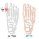 Bunion Corrector Relief Sleeve, 2 Pairs Gel Bunion Corrector for Men & Women,Bunion Corrector Socks,Comfortable & Breathable for Day/Night Support (Black+Skin)