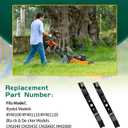 Mulching Mower Blade Compatible with Ryo bi 20 Inch Lawn Mower, Replaces for 635373 33120BDB and 514061-49 (2 Pack)