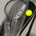 HIRALIY Tennis Rackets 2 Pack for Adults Beginners - 27 Inch Lightweight Aluminum Tennis Racquet Set with 3 Balls & Carry Bag - Vibration Dampening & Large Sweet Spot for Men Women Couples