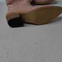 Cowboy Boots for Women - Wide Calf Knee High Cowgirl Boots, Glitter Sparkly Rhinestone Western Country Boots with Classic Embroidery, Pointed Toe Pull On Zipper Retro Boots (7, Pink)