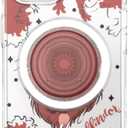 PopSockets iPhone 15 Case with Round Phone Grip Compatible with MagSafe, Phone Case for iPhone 15, Wireless Charging Compatible, Harry Potter - Gryffindor