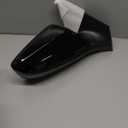 Passenger Side Mirror Compatible With 2011-2013 Hyundai Elantra With Power Glass,Heated,Manual Folding,Black,5-Pins/Non-Turn Signal