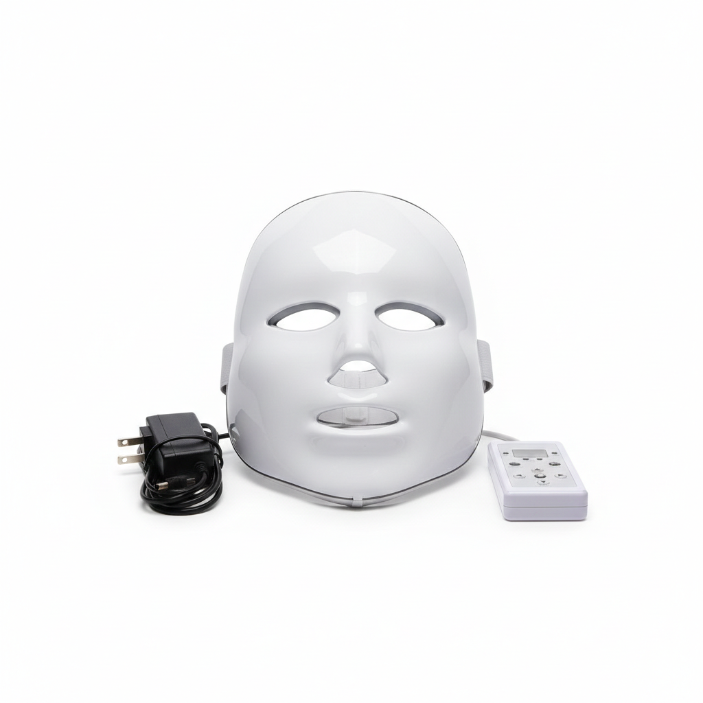 SDKWDH Red Light Mask for Face, 7 Modes Face Mask Light, 850nm Infrared & Red Light Masks, Light Skin Care At Home
