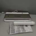 FoodSaver Compact Vacuum Sealer Machine with Airtight Bags and Roll - Ideal for Sous Vide and Airtight Food Storage, White