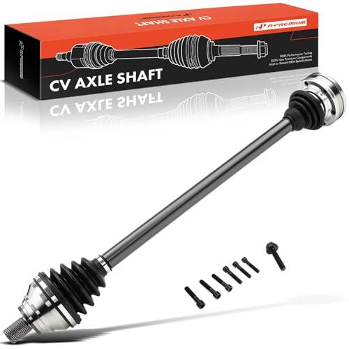 A-Premium CV Axle Shaft Assembly Compatible with Audi A3, A3 Quattro & Volkswagen Beetle, Jetta, Passat, CC, Eos, GTI, 2006-2018, Front Right Passenger Side, Replace# 1K0407272JB, 1K0407272KJ