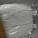 Gerber Elongated Toilet Seat with Cover, Soft Close, No Slam, Quick & Easy Install, Heavy-Duty Plastic, Adjustable Fit for Standard Elongated Toilets, Durable & Fade-Resistant, White G0099213