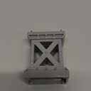 17 Pcs Wooden Train Track Connectors Adapters Set Wood Train Track Pieces Accessories Trains Bridge Pier Straight Wooden Tracks Expansion Male Male Female Female for Most Track Railway Accessories