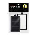AQUATOP Replacement Filter Inserts with Premium Activated Carbon for FORZA PFE-3-2 Pack, Aquarium Filter Cartridges, PFE3-RCI