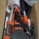 Drywall Sander, 1000W Popcorn Ceiling Removal Tool, Automatic Drywall Sander with Vacuum Dust Collection, LED Light, 6 Variable Speed 800-2200RPM,15Pcs Sanding Discs, Foldable & Extendable Handle (Orange Red)