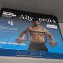 Ally Peaks Pull Up Bar for Doorway | Thickened Steel Max Limit 440 lbs Upper Body Fitness Workout Bar| Multi-Grip Strength for Doorway | Indoor Chin-Up Bar Fitness Trainer for Home Gym Portable (silver2)