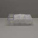 Lifewit Ice Chilled Condiment Caddy with 5x 20oz(2.5 cup) Containers, 15.3" Condiment Server with Separate Lids, Serving Tray Platter with Removable Dishes for Bar, Fruit, Salad, Taco, Party Garnish