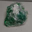 4E's Novelty St Patricks Day Shot Glasses Bead Necklaces, Pack of 12 – Green Irish Gifts Party Favors Supplies, St Patricks Day Accessories for Adults (Transparent Green With Shamrock)