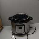 Instant Pot Duo Crisp 11-in-1 Air Fryer and Electric Pressure Cooker Combo with Multicooker Lids that Fries, Steams, Slow Cooks, Dehydrates,Free App With Over 800 Recipes, Black/Stainless Steel, 8QT