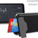 2 x Teelevo Wallet Case for Onyx Boox Palma 6.13", Dual Layer Case with Card Slot Holder and Kickstand for Onyx Boox Palma 6.13" - Black