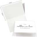 6 x To My Mother In Law On Our Wedding Day Card, Mother In Law Of The Bride/Groom Wedding Gifts.