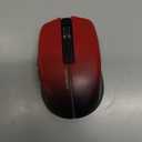 Bluetooth Wireless Mouse - (BT1/BT2+USB) Tri-Mode High Performance, Rechargeable, Multi-Device Compatible with PC/Laptop/Computer/MacBook/iPad Air Pro (Red Gradient)