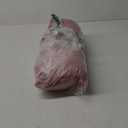 Soft Fluffy Area Rug for Bedroom, Blush Pink Fuzzy Shaggy Oval Throw Rugs for Bedside, Non-Slip Cozy Plush Shag Carpet for Girls Kids Room Nursery Dorm Living Room, 2.6 x 5.3 Feet